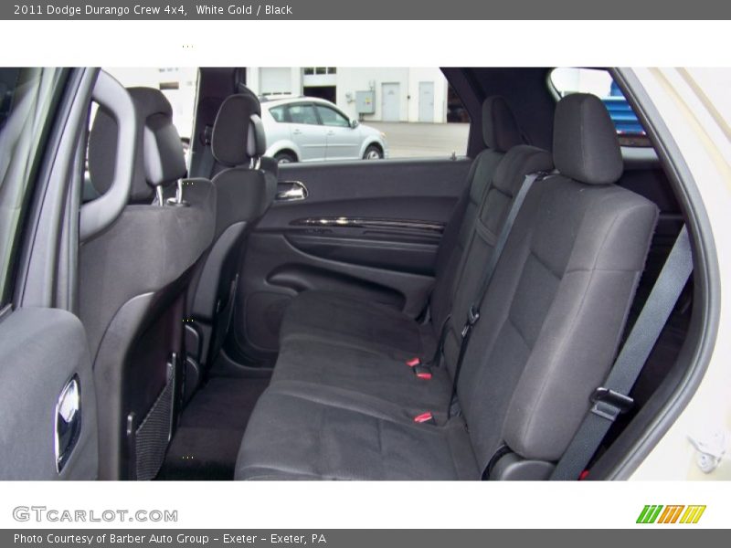 White Gold / Black 2011 Dodge Durango Crew 4x4