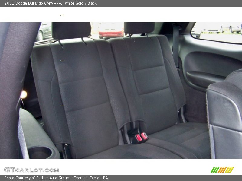 White Gold / Black 2011 Dodge Durango Crew 4x4