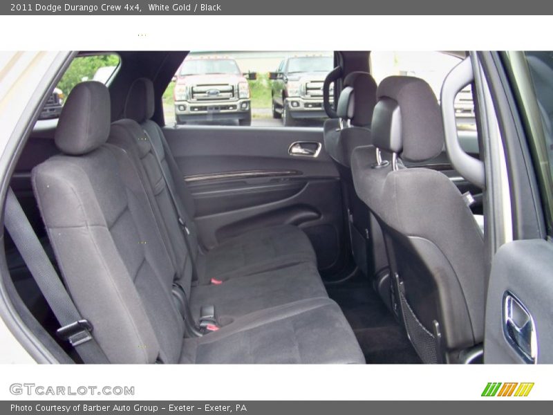 White Gold / Black 2011 Dodge Durango Crew 4x4