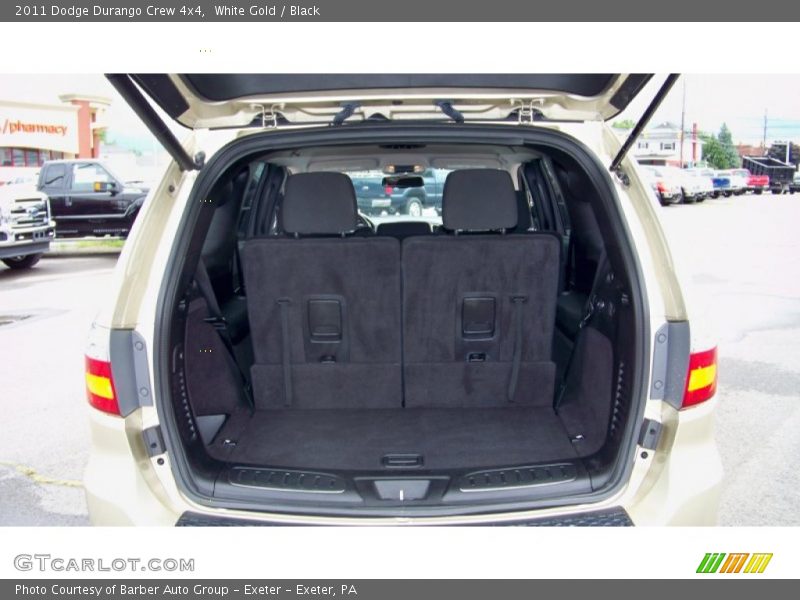 White Gold / Black 2011 Dodge Durango Crew 4x4