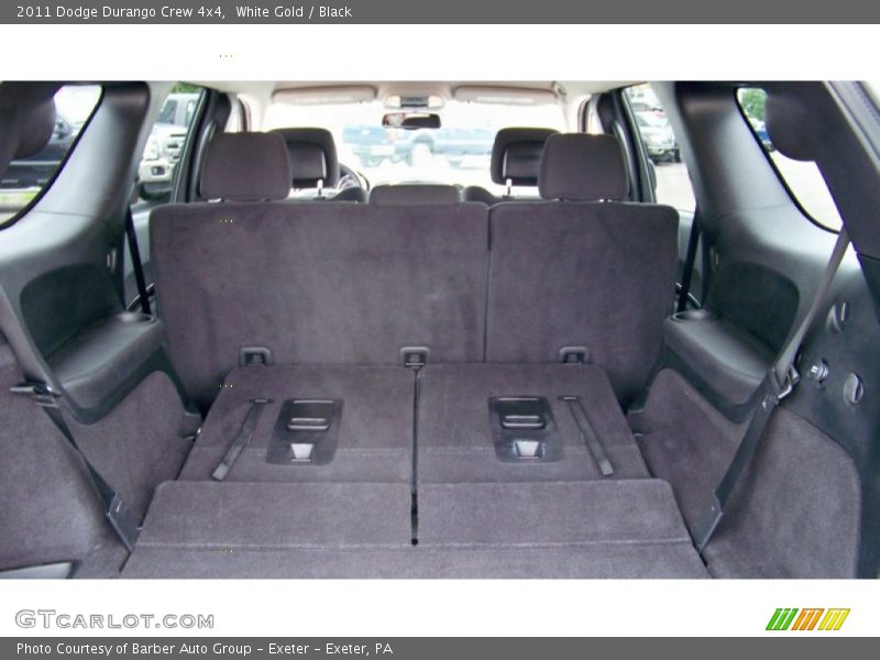 White Gold / Black 2011 Dodge Durango Crew 4x4