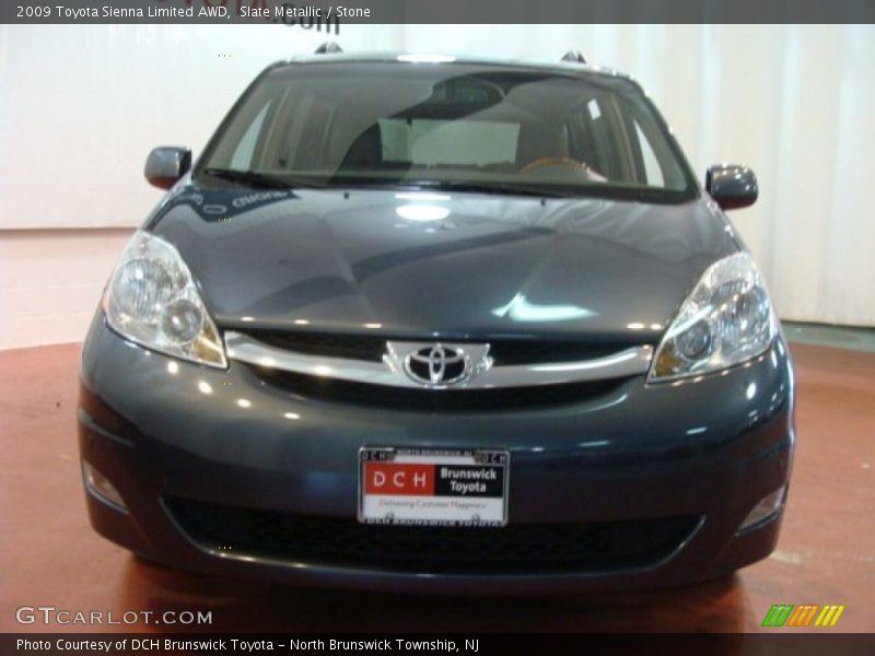 Slate Metallic / Stone 2009 Toyota Sienna Limited AWD