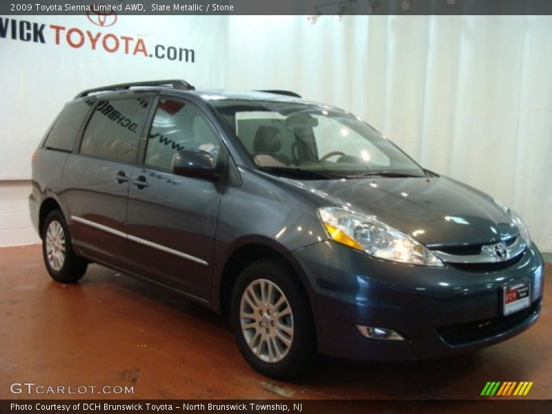 Slate Metallic / Stone 2009 Toyota Sienna Limited AWD
