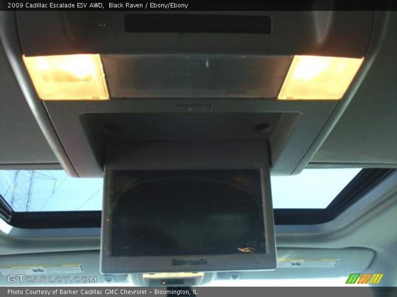 Black Raven / Ebony/Ebony 2009 Cadillac Escalade ESV AWD