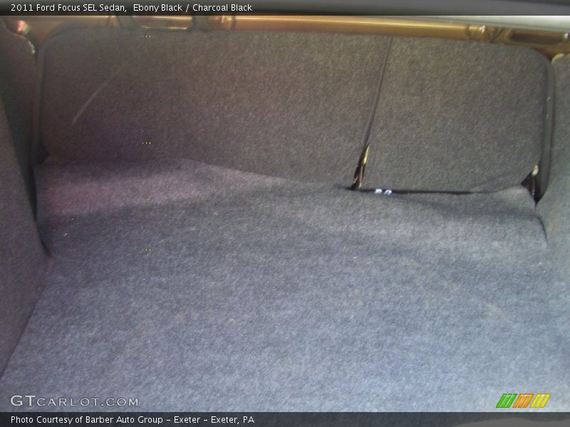 Ebony Black / Charcoal Black 2011 Ford Focus SEL Sedan