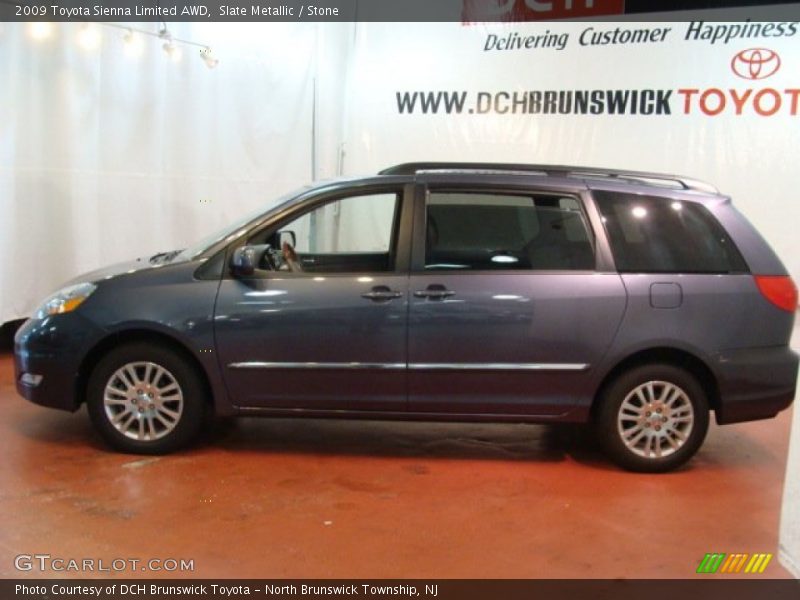 Slate Metallic / Stone 2009 Toyota Sienna Limited AWD