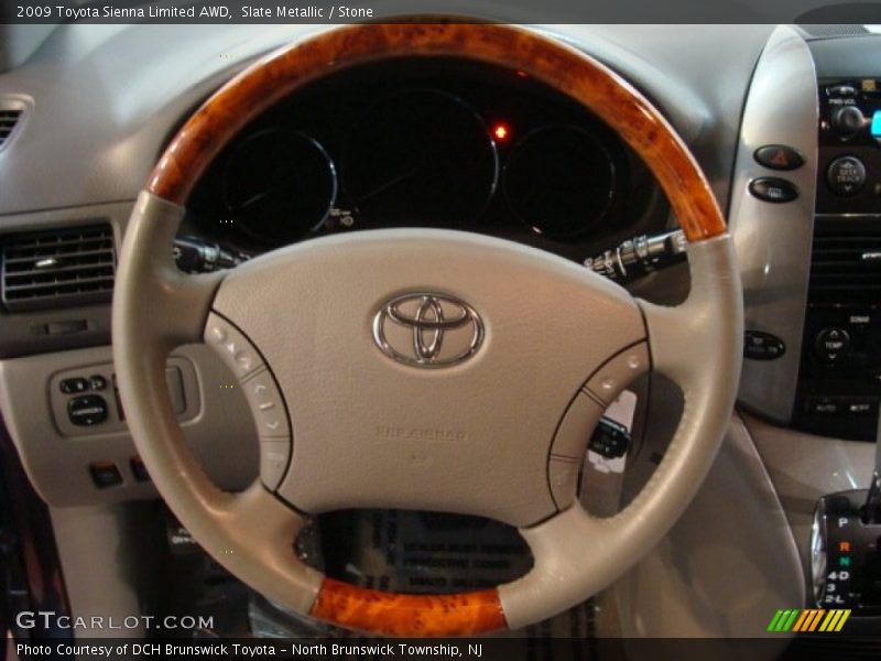 Slate Metallic / Stone 2009 Toyota Sienna Limited AWD