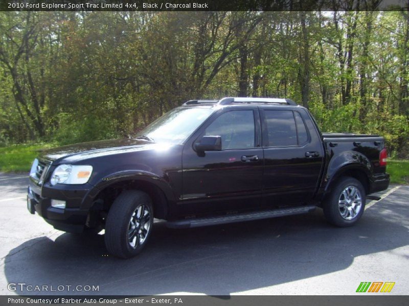 Black / Charcoal Black 2010 Ford Explorer Sport Trac Limited 4x4