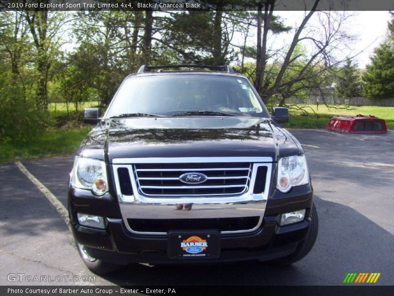 Black / Charcoal Black 2010 Ford Explorer Sport Trac Limited 4x4