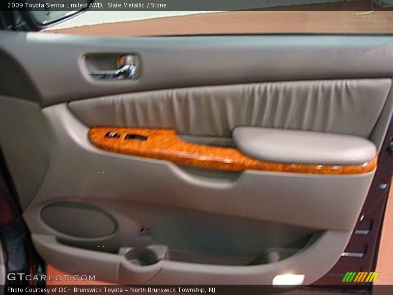 Slate Metallic / Stone 2009 Toyota Sienna Limited AWD
