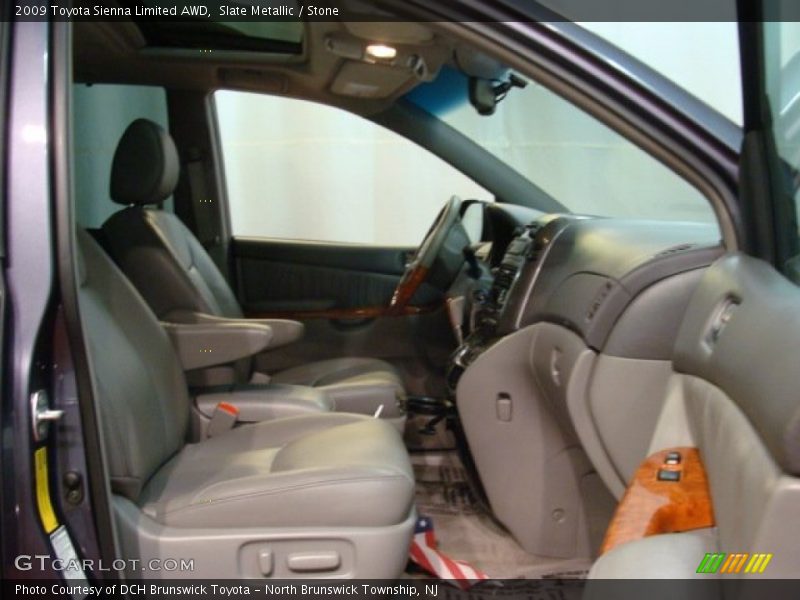 Slate Metallic / Stone 2009 Toyota Sienna Limited AWD