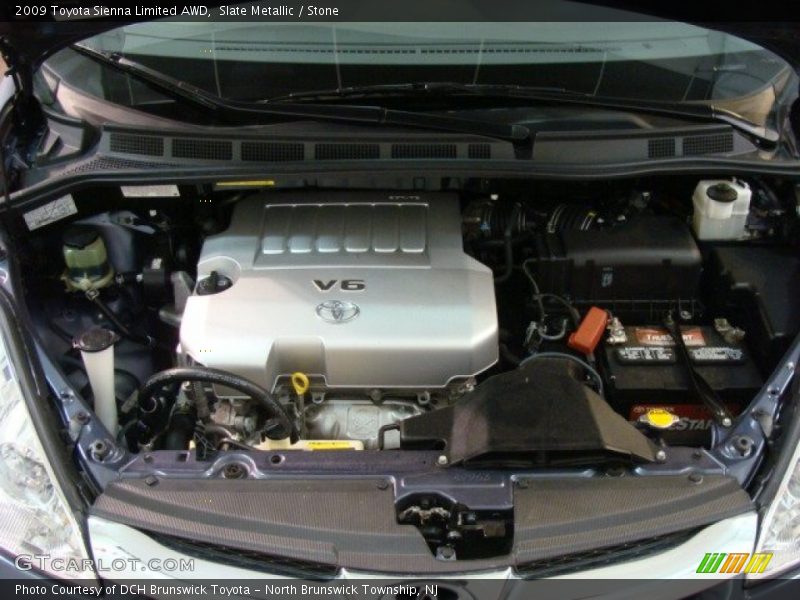 Slate Metallic / Stone 2009 Toyota Sienna Limited AWD