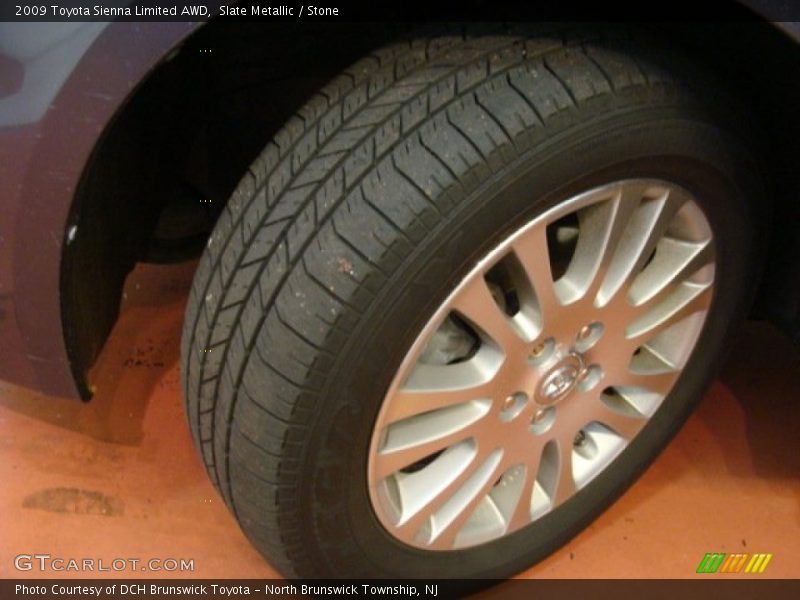 Slate Metallic / Stone 2009 Toyota Sienna Limited AWD