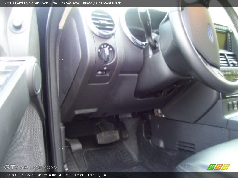Black / Charcoal Black 2010 Ford Explorer Sport Trac Limited 4x4