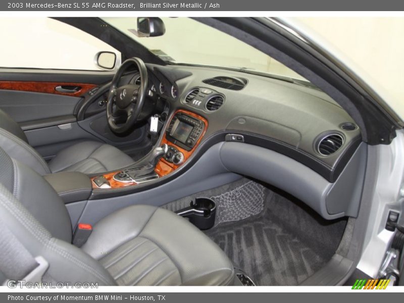  2003 SL 55 AMG Roadster Ash Interior