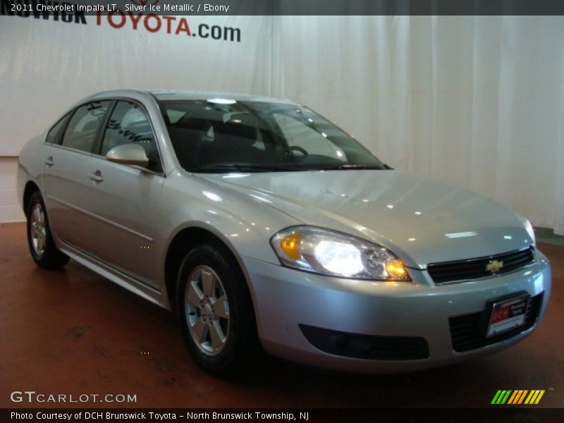 Silver Ice Metallic / Ebony 2011 Chevrolet Impala LT