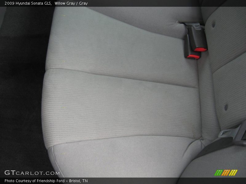 Willow Gray / Gray 2009 Hyundai Sonata GLS