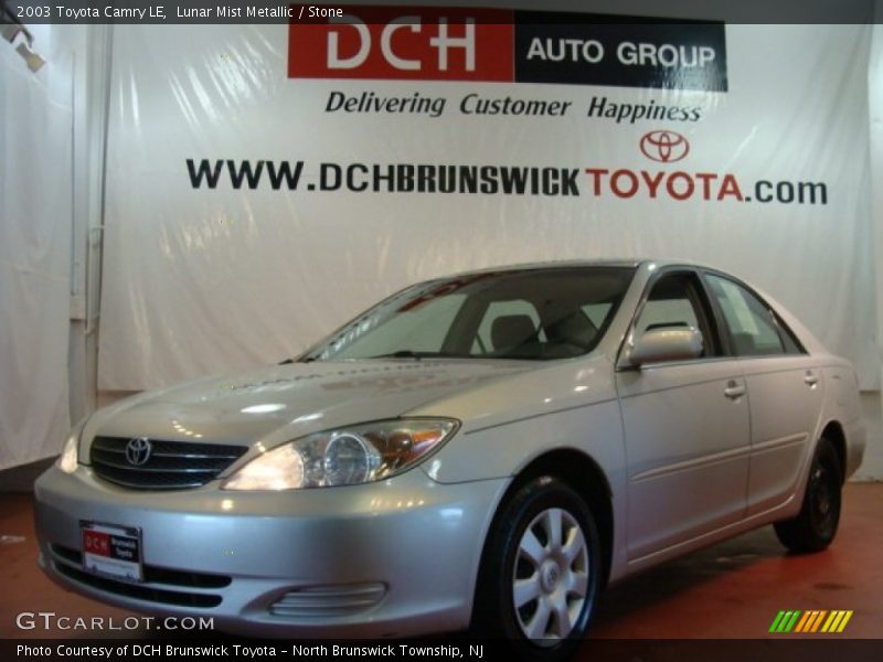 Lunar Mist Metallic / Stone 2003 Toyota Camry LE