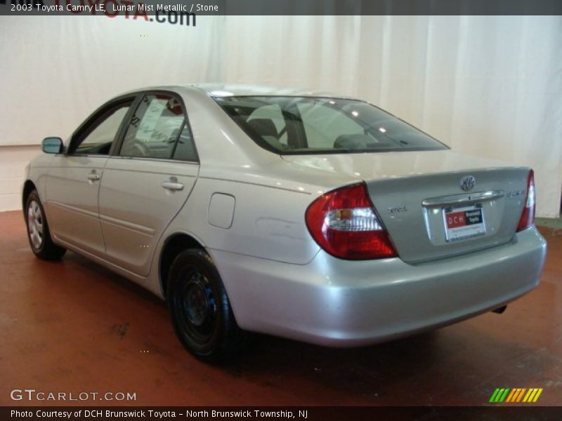 Lunar Mist Metallic / Stone 2003 Toyota Camry LE