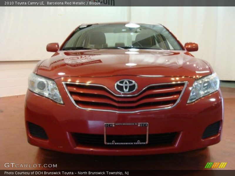 Barcelona Red Metallic / Bisque 2010 Toyota Camry LE
