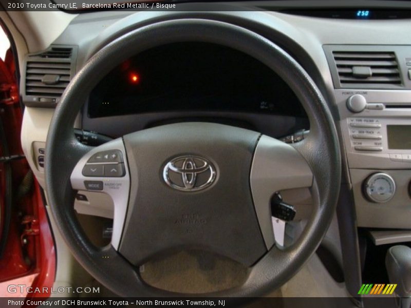 Barcelona Red Metallic / Bisque 2010 Toyota Camry LE