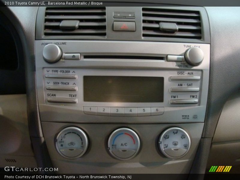 Barcelona Red Metallic / Bisque 2010 Toyota Camry LE