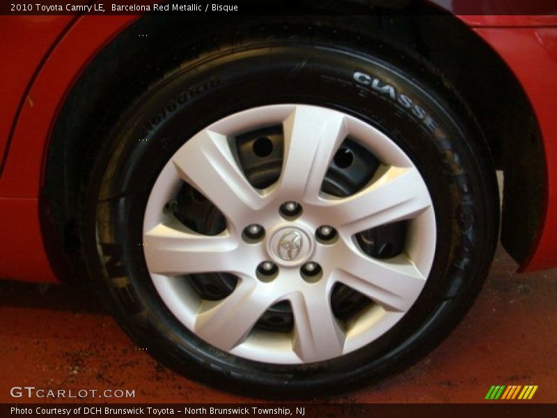 Barcelona Red Metallic / Bisque 2010 Toyota Camry LE