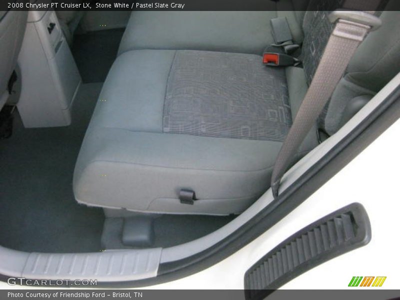 Stone White / Pastel Slate Gray 2008 Chrysler PT Cruiser LX