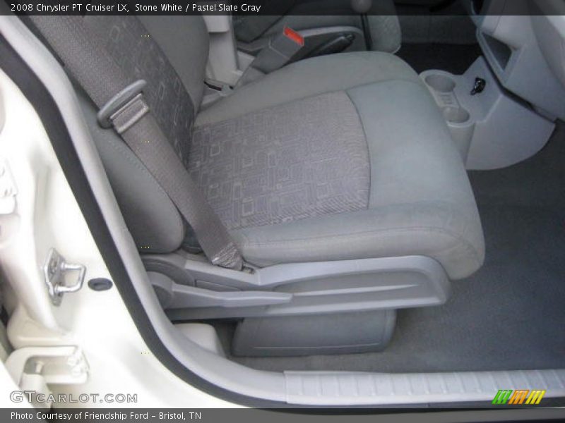 Stone White / Pastel Slate Gray 2008 Chrysler PT Cruiser LX