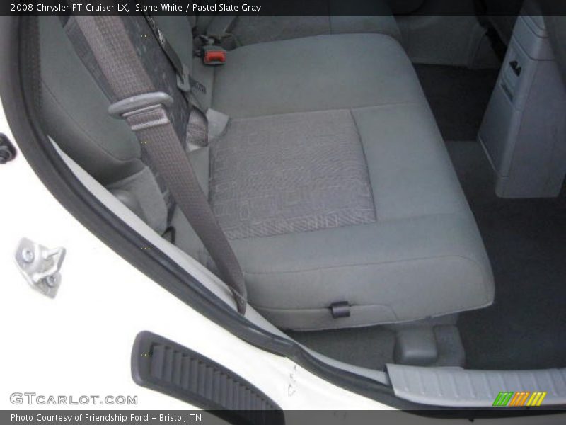 Stone White / Pastel Slate Gray 2008 Chrysler PT Cruiser LX