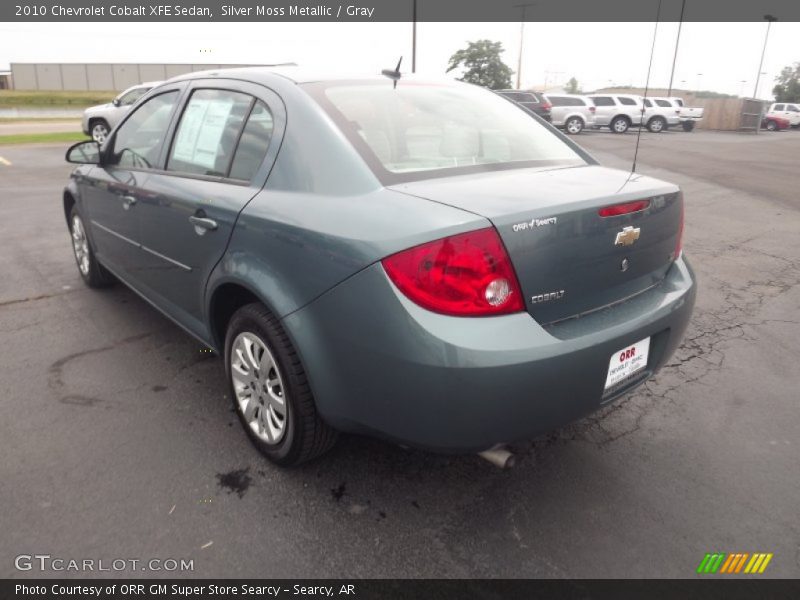 Silver Moss Metallic / Gray 2010 Chevrolet Cobalt XFE Sedan