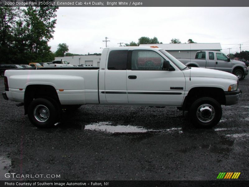 Bright White / Agate 2000 Dodge Ram 3500 SLT Extended Cab 4x4 Dually