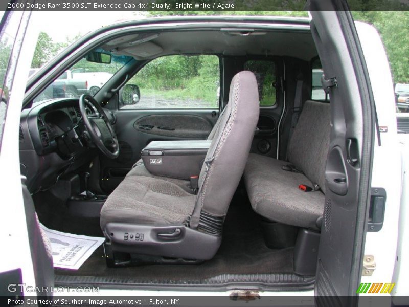  2000 Ram 3500 SLT Extended Cab 4x4 Dually Agate Interior