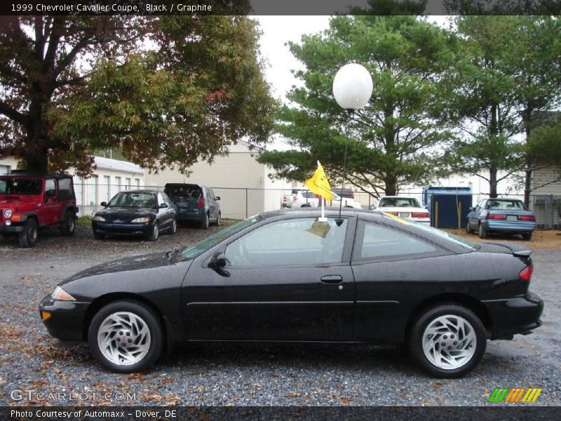 Black / Graphite 1999 Chevrolet Cavalier Coupe