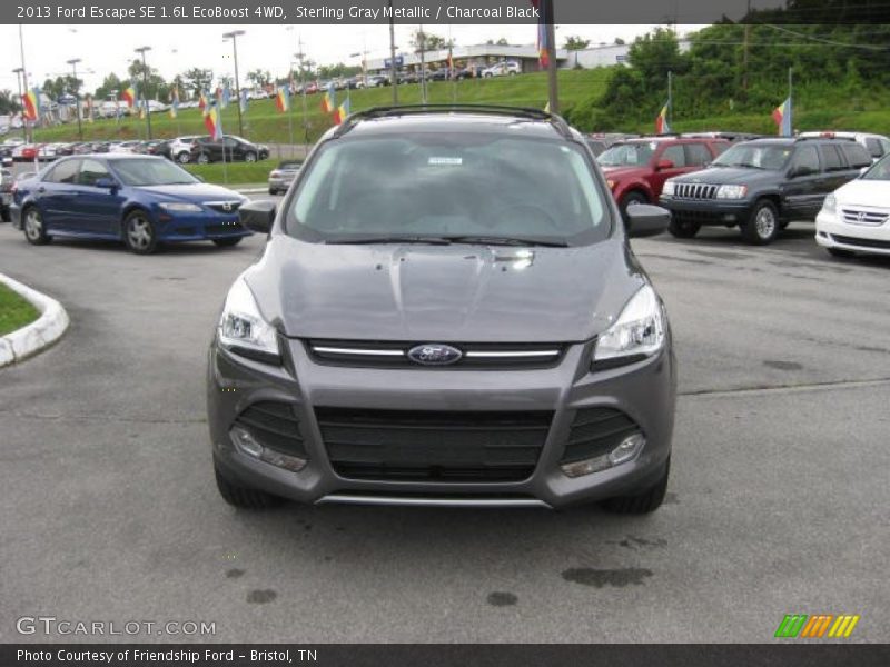 Sterling Gray Metallic / Charcoal Black 2013 Ford Escape SE 1.6L EcoBoost 4WD