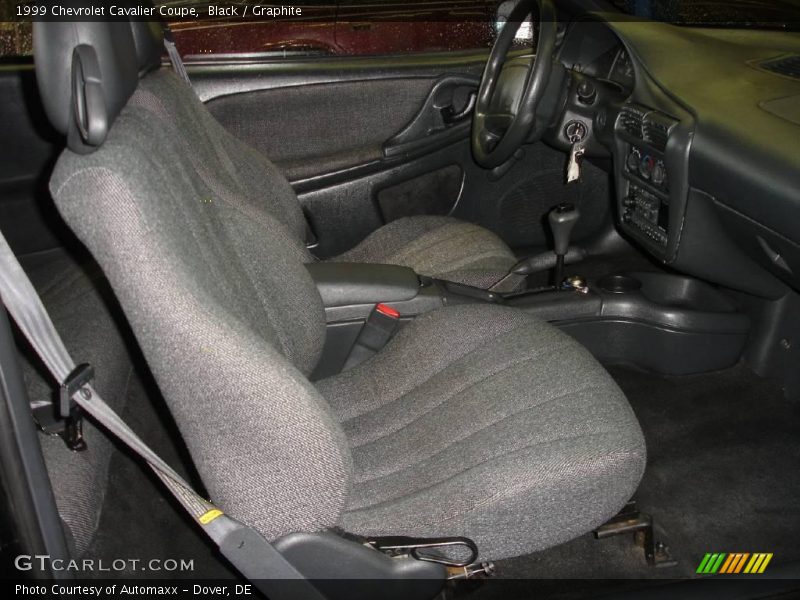 Black / Graphite 1999 Chevrolet Cavalier Coupe