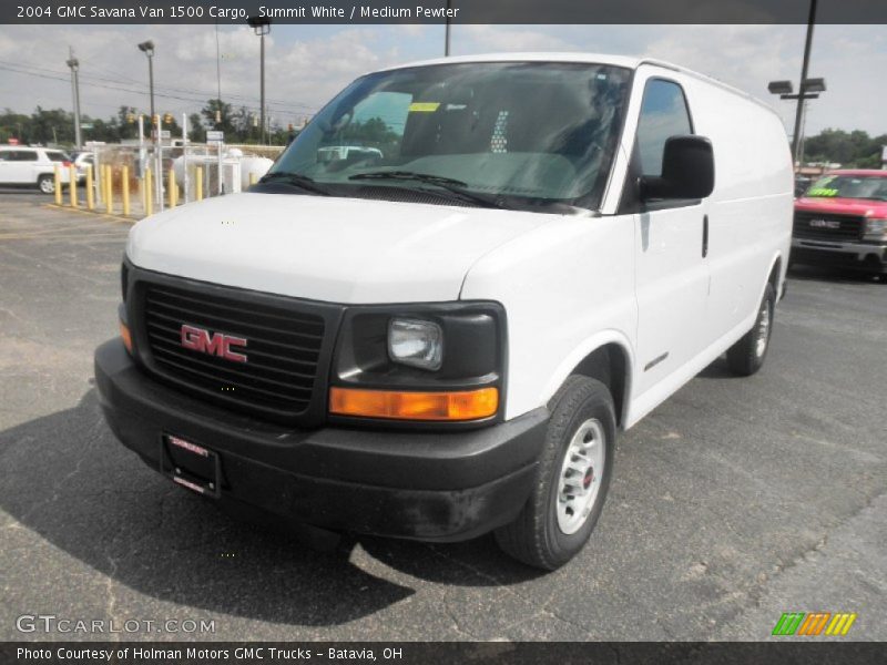 Summit White / Medium Pewter 2004 GMC Savana Van 1500 Cargo