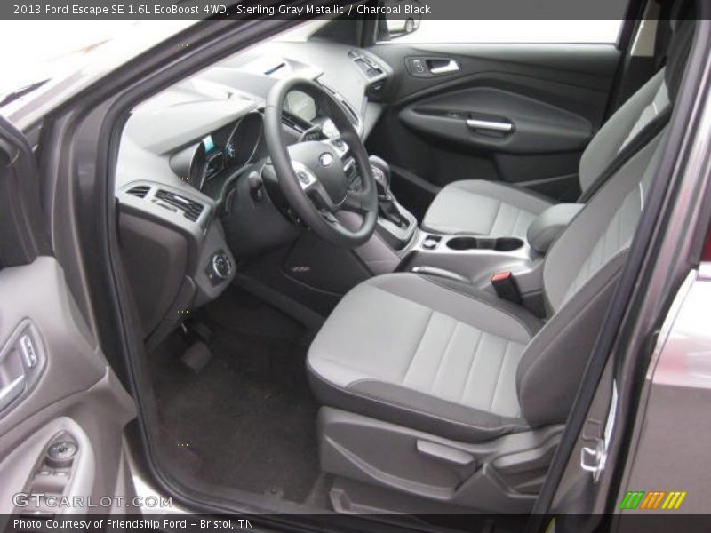  2013 Escape SE 1.6L EcoBoost 4WD Charcoal Black Interior