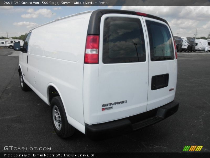 Summit White / Medium Pewter 2004 GMC Savana Van 1500 Cargo