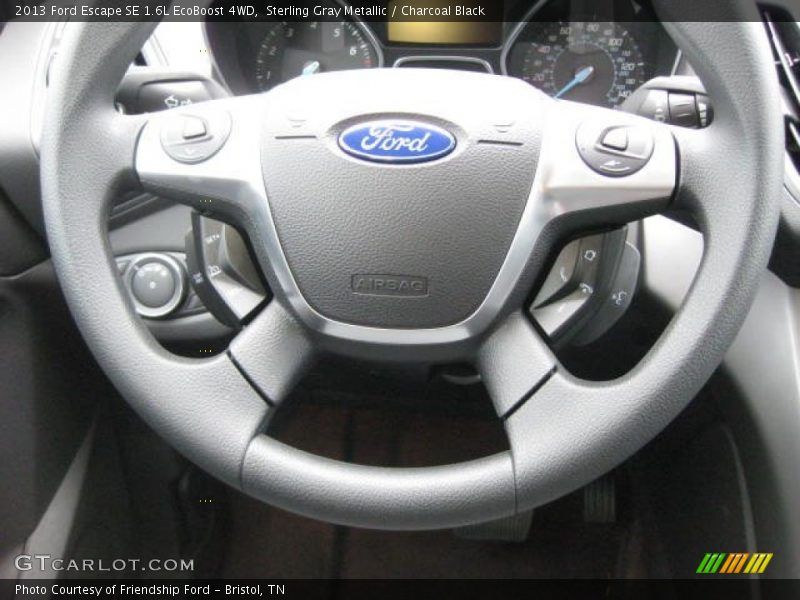  2013 Escape SE 1.6L EcoBoost 4WD Steering Wheel