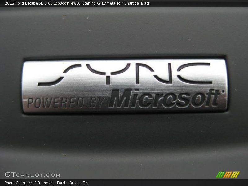 Sterling Gray Metallic / Charcoal Black 2013 Ford Escape SE 1.6L EcoBoost 4WD