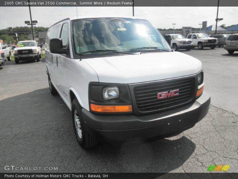 Summit White / Medium Pewter 2005 GMC Savana Van 2500 Commercial