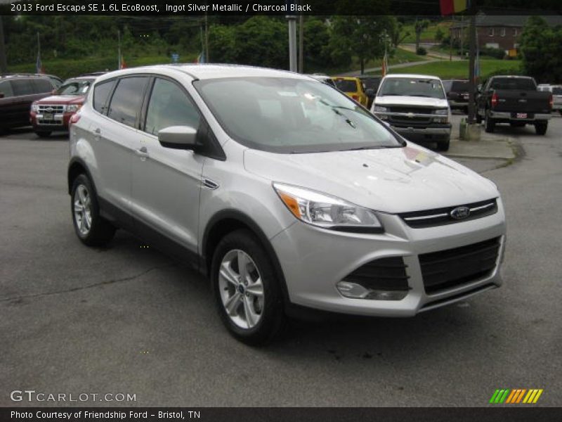 Ingot Silver Metallic / Charcoal Black 2013 Ford Escape SE 1.6L EcoBoost