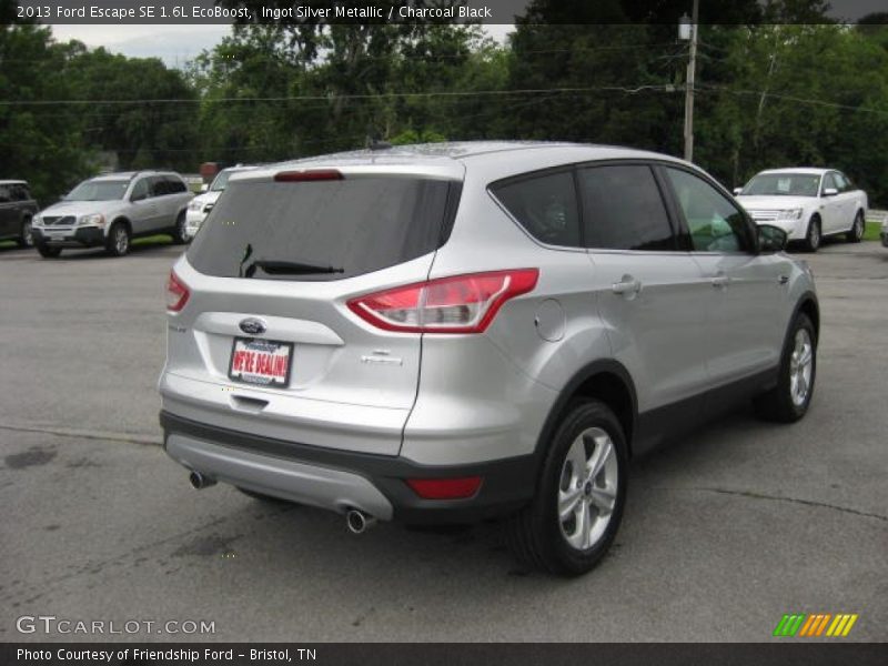Ingot Silver Metallic / Charcoal Black 2013 Ford Escape SE 1.6L EcoBoost