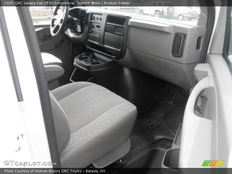 Summit White / Medium Pewter 2005 GMC Savana Van 2500 Commercial