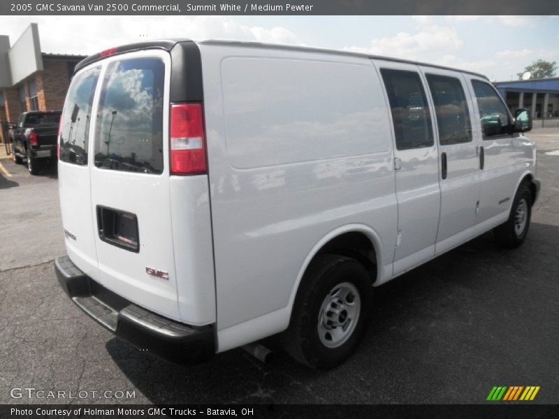 Summit White / Medium Pewter 2005 GMC Savana Van 2500 Commercial