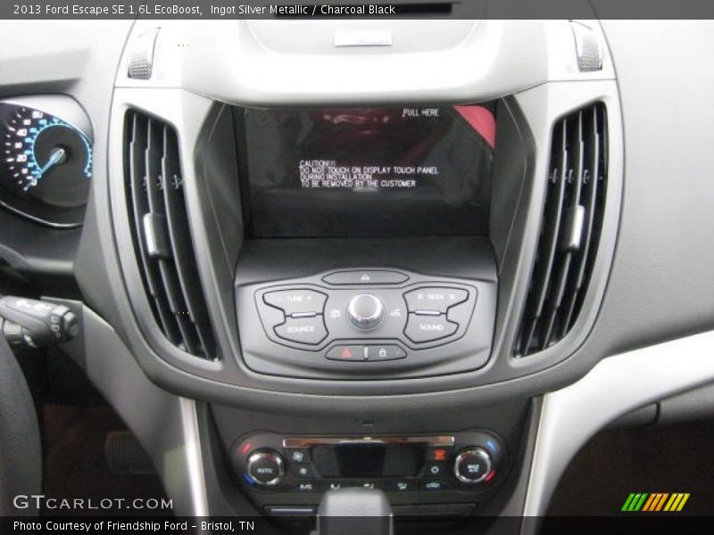 Controls of 2013 Escape SE 1.6L EcoBoost