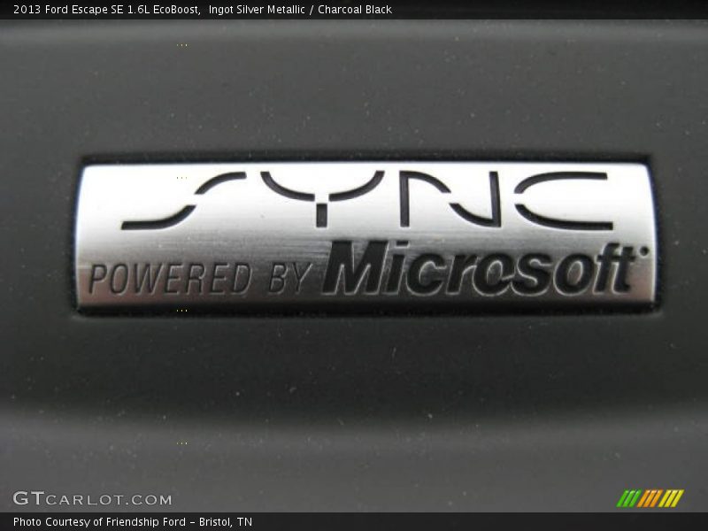 Ingot Silver Metallic / Charcoal Black 2013 Ford Escape SE 1.6L EcoBoost