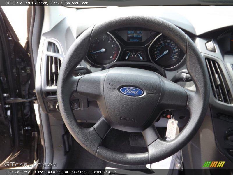  2012 Focus S Sedan Steering Wheel