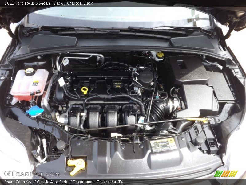Black / Charcoal Black 2012 Ford Focus S Sedan